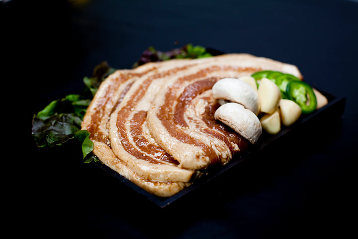 Marinated Pork Belly (1 lb.) - Parks2Go